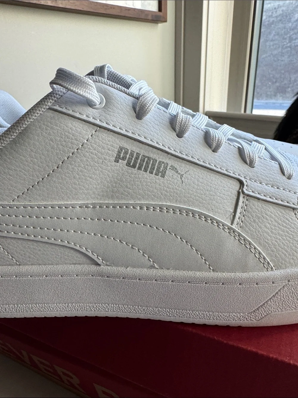 PUMA Men's Caven 2.0 Sneaker Size 12M Puma White/Puma Silver activewear sports